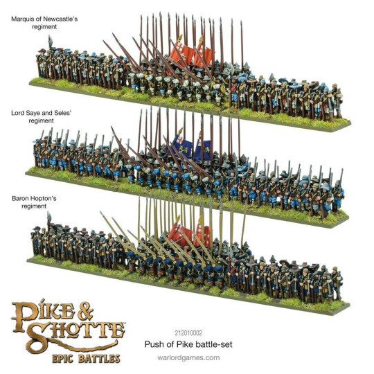 Pike & Shotte Epic Battles - Push of Pike Battle-set
