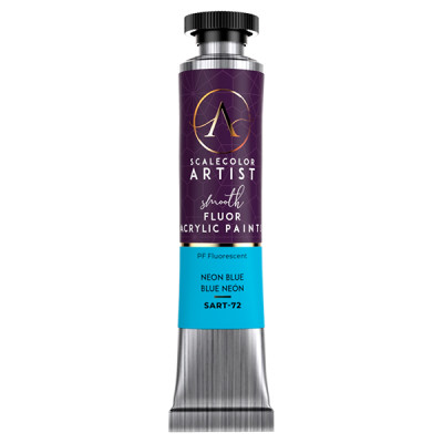 ScaleColor: Artist - Neon Blue