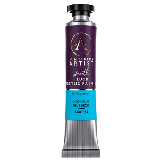 ScaleColor: Artist - Neon Blue