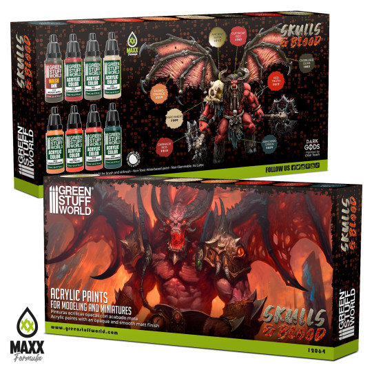 Paint Set - Skulls & Blood