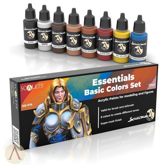 Scale75: Essentials Basic Colors Paint Set