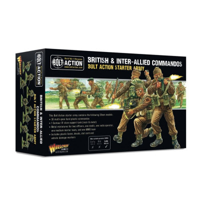 British & Inter-Allied Commandos Starter Army
