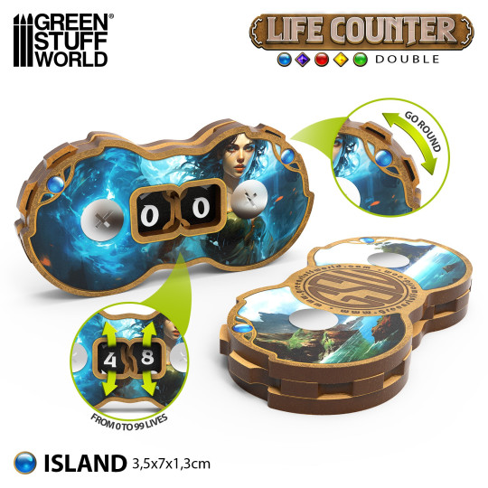 Double life counters - Island