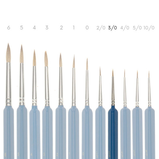 Pędzel Renesans 3009 Kolinsky 3/0