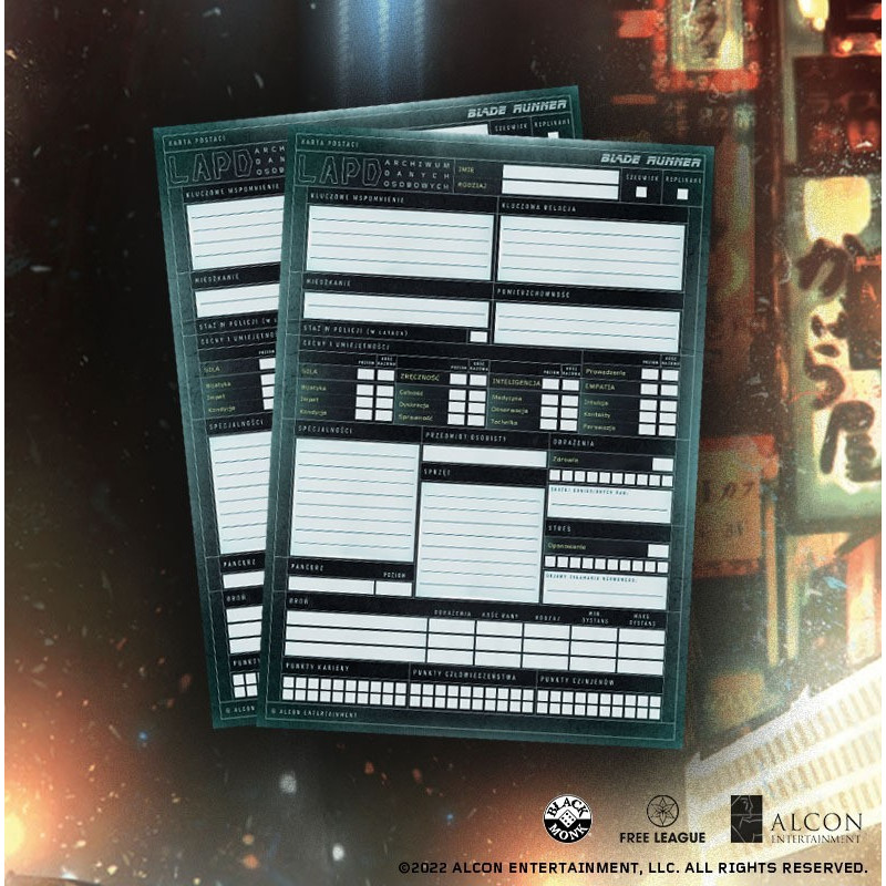 Blade Runner Gra Fabularna - Zestaw Startowy + PDF