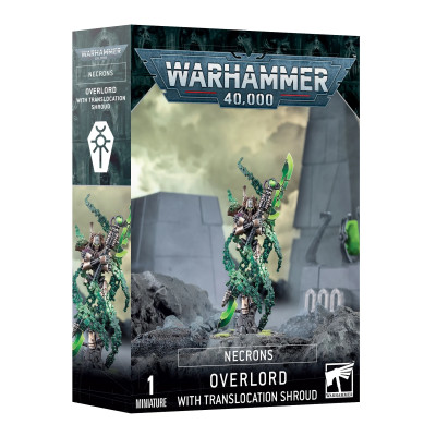 Necrons: Overlord + Translocation Shroud