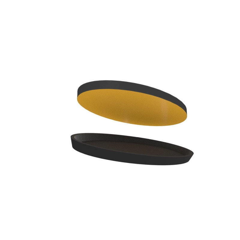 Naklejki magnetyczna do podstawek owalnych 75 mm x 42 mm z wklęsłym spodem (5)