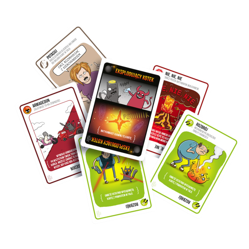 Eksplodujące Kotki: Dobro kontra Zło