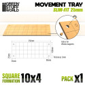 MDF Movement Trays - Slimfit Square 250x100mm