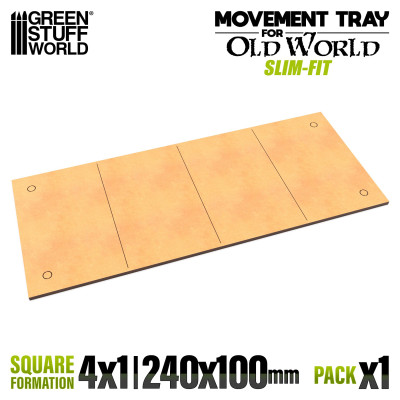 MDF Movement Trays - Slimfit 240x100mm