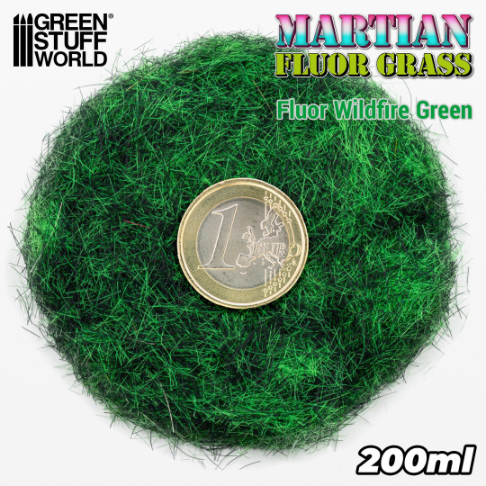Martian Fluor Grass - Wildfire Green - 200ml