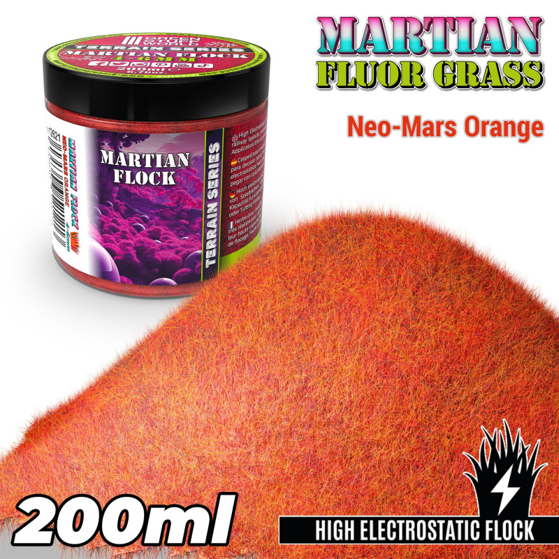 Martian Fluor Grass - Neo-Mars Orange - 200ml