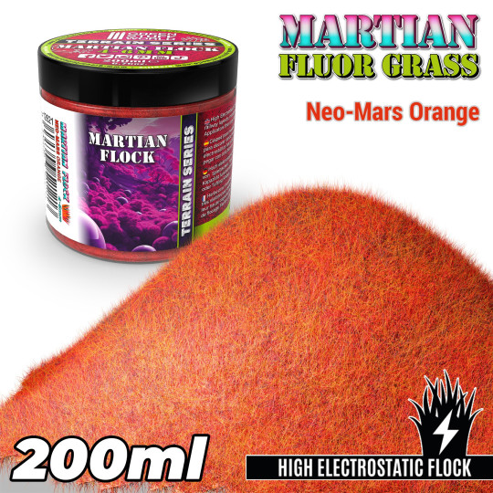 Martian Fluor Grass - Neo-Mars Orange - 200ml