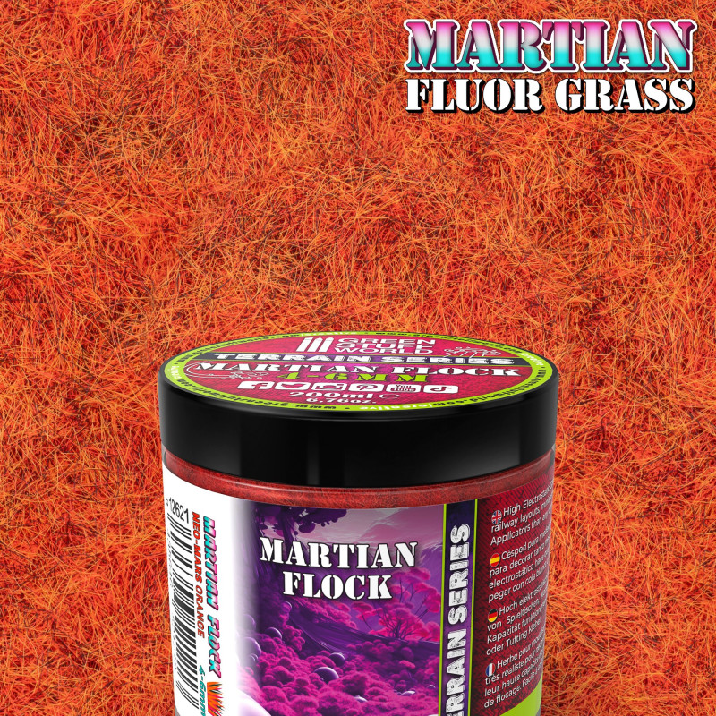 Martian Fluor Grass - Neo-Mars Orange - 200ml