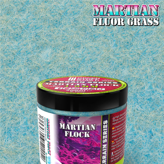 Martian Fluor Grass - Neon Yeti Blue - 200ml