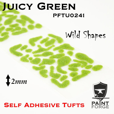 Paint Forge Tufts Wild Juicy Green 2mm