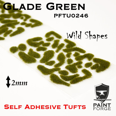 Paint Forge Tufts Wild Glade Green 2mm