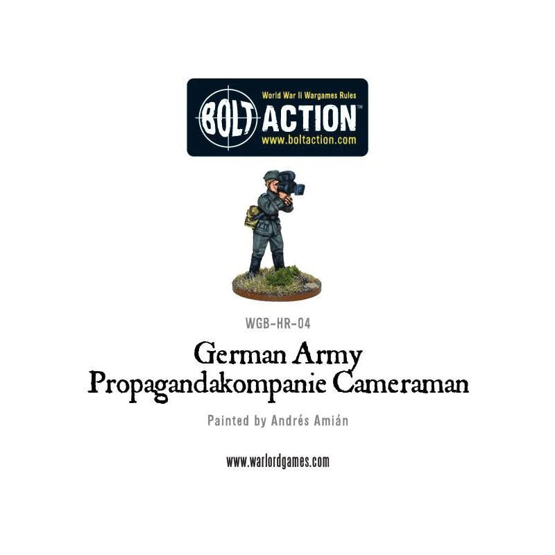German Army Propagandakompanie Cameraman