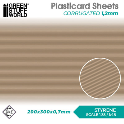 Plasticard - Corrugated