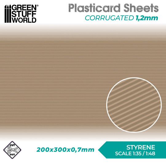 Plasticard - Corrugated